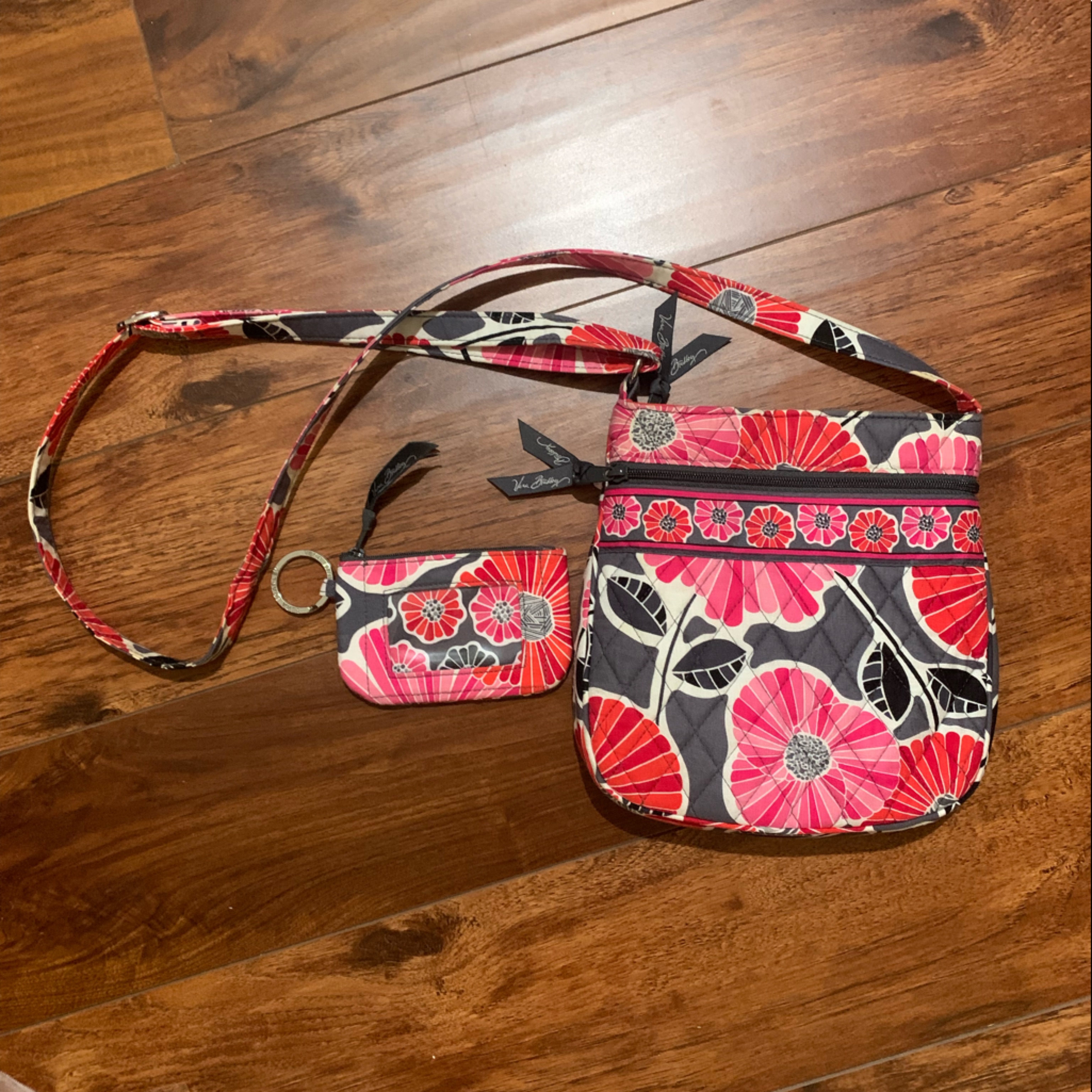 Vera Bradley - Small Puccini Purse With Matching Key Pouch
